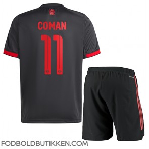 Bayern Munich Kingsley Coman #11 Tredjetrøje Børn 2022-23 Kortærmet (+ Korte bukser)